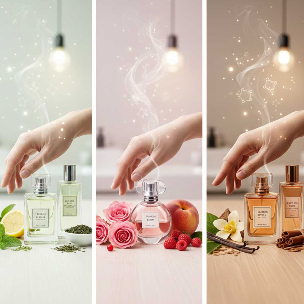 Cómo elegir un perfume según tu tipo de piel.